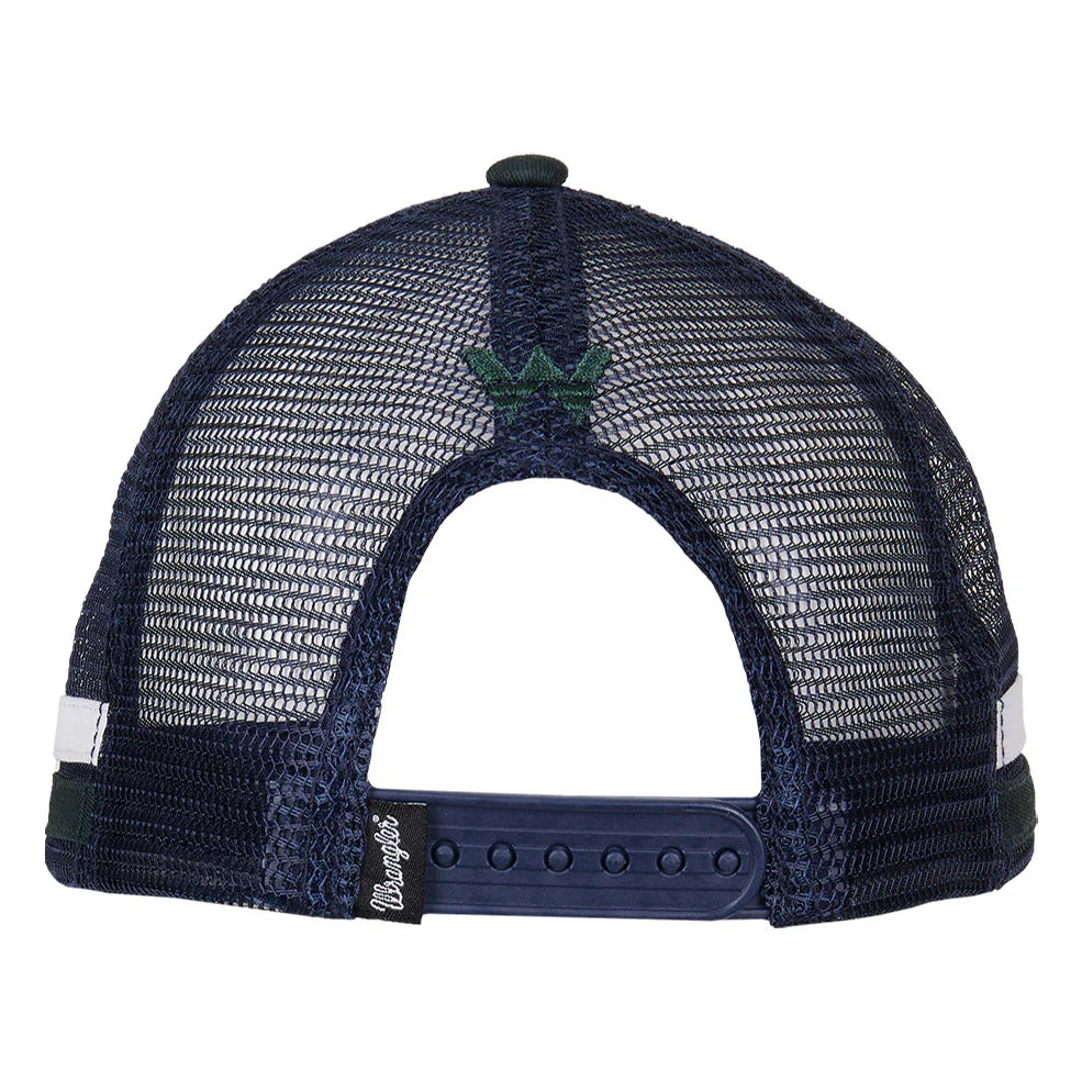 Wrangler Brad Trucker Cap - Dark Green/Navy