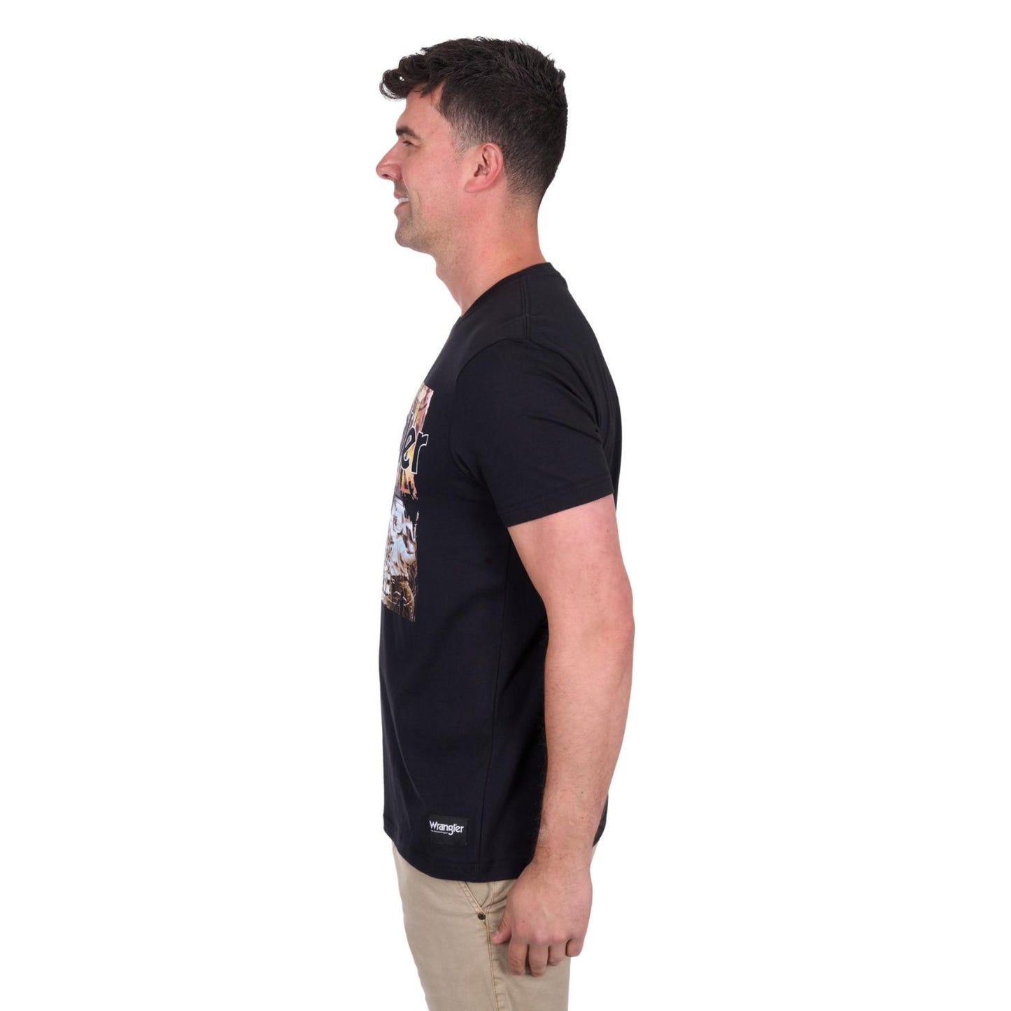 Wrangler Men's Luis S/S Tee - Black