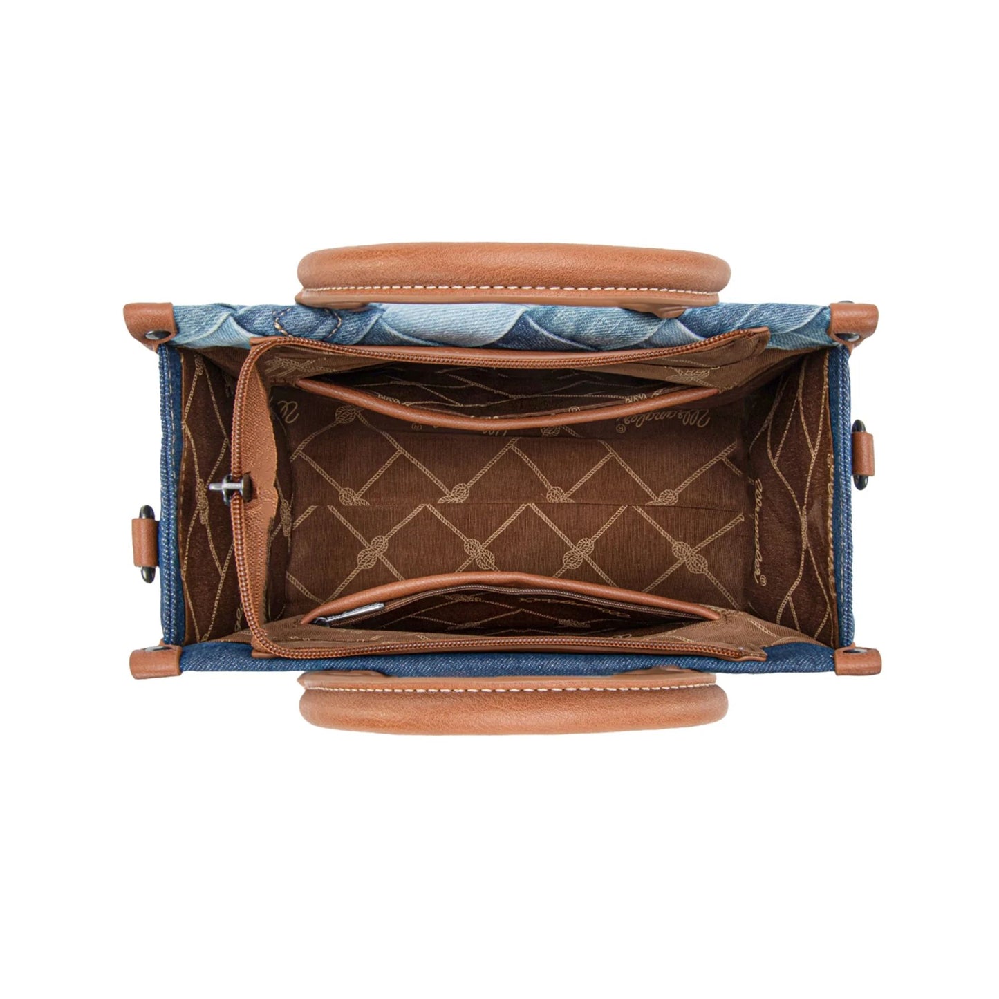 Wrangler Denim Patchwork Crossbody Bag - Denim