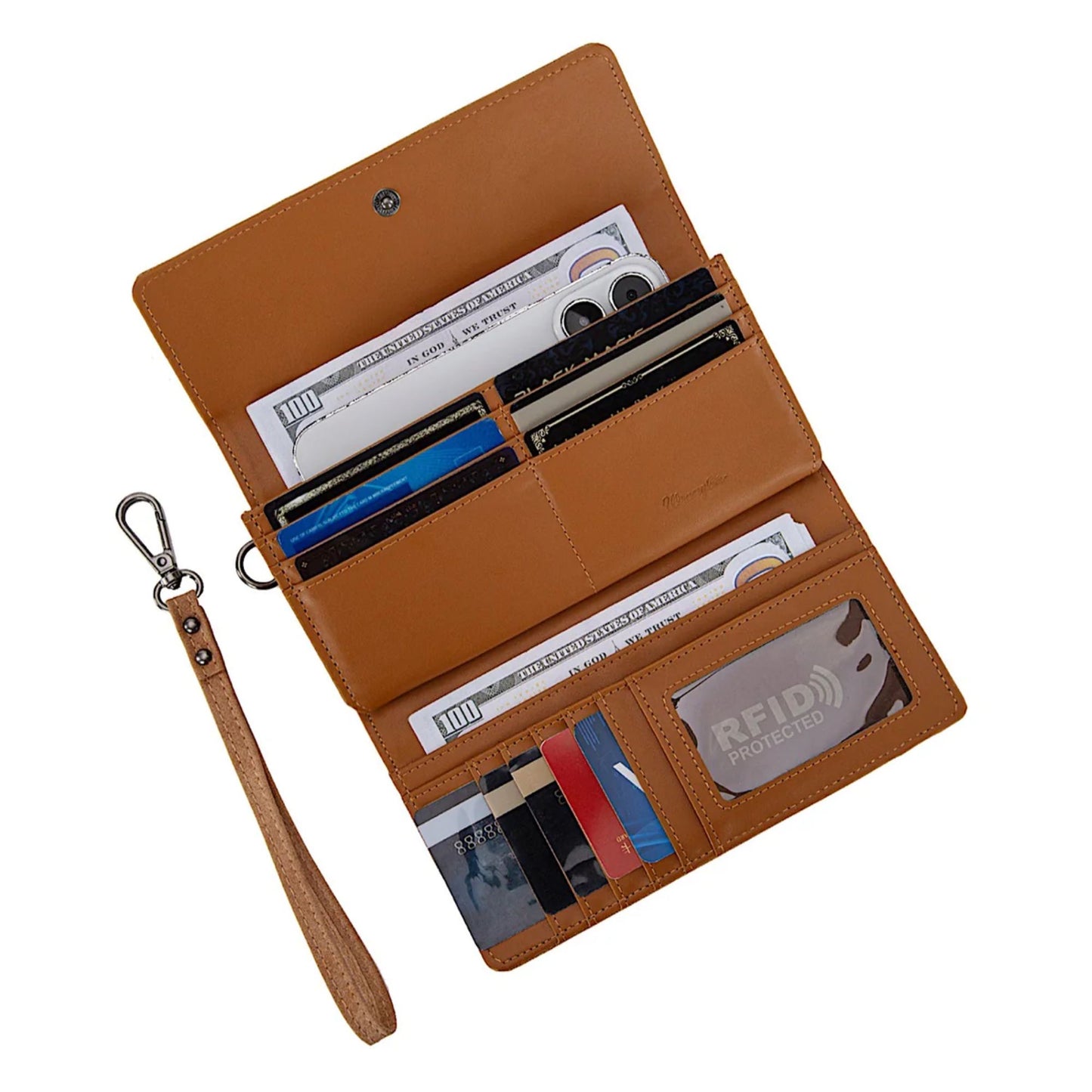 Wrangler Harper Aztec Wallet - Tan