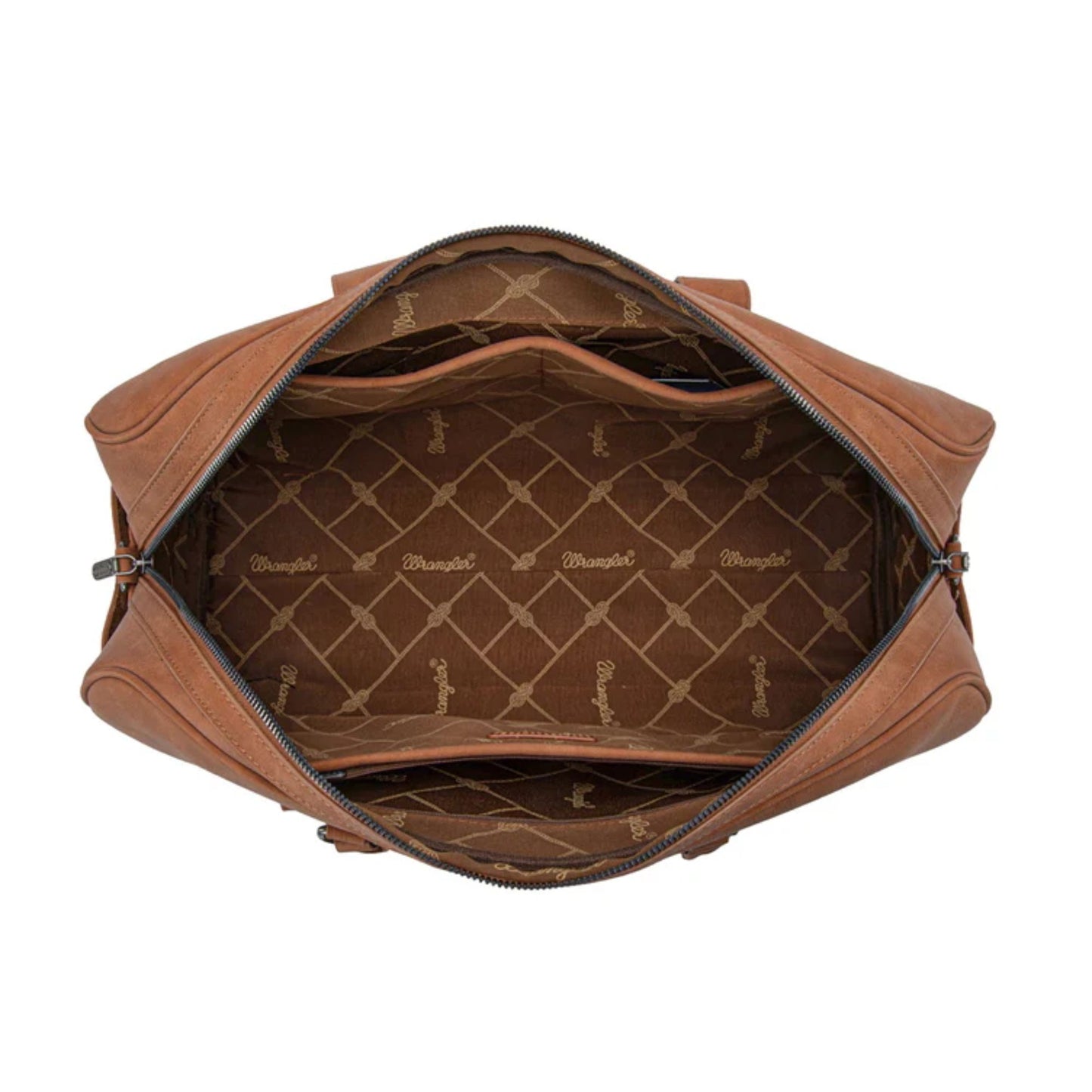 Wrangler Whipstitch Duffle Bag - Tan