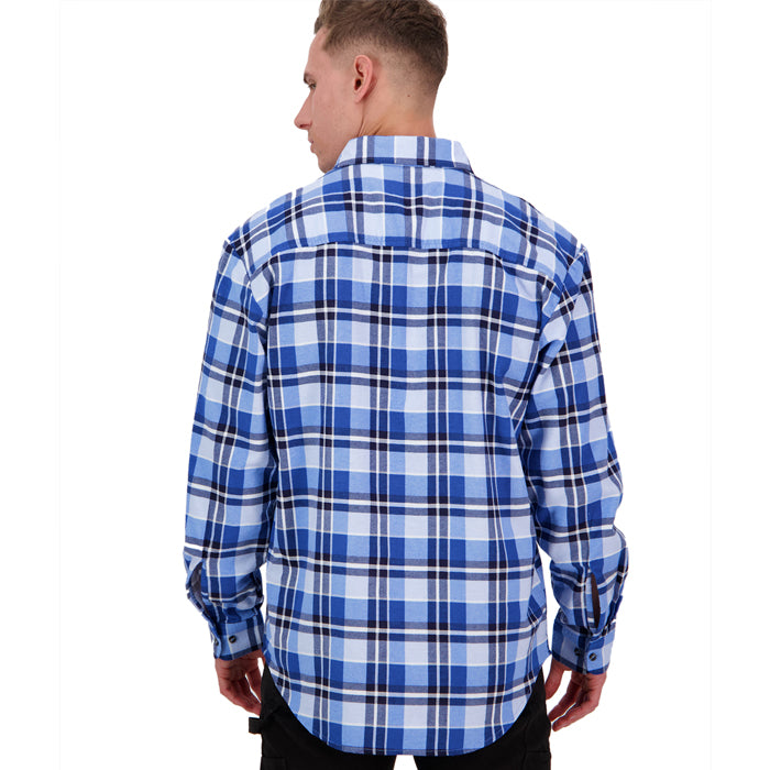 Swanndri Men's Egmont Long Sleeve Shirt - Arctic