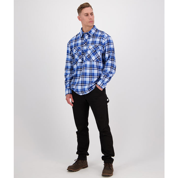 Swanndri Men's Egmont Long Sleeve Shirt - Arctic