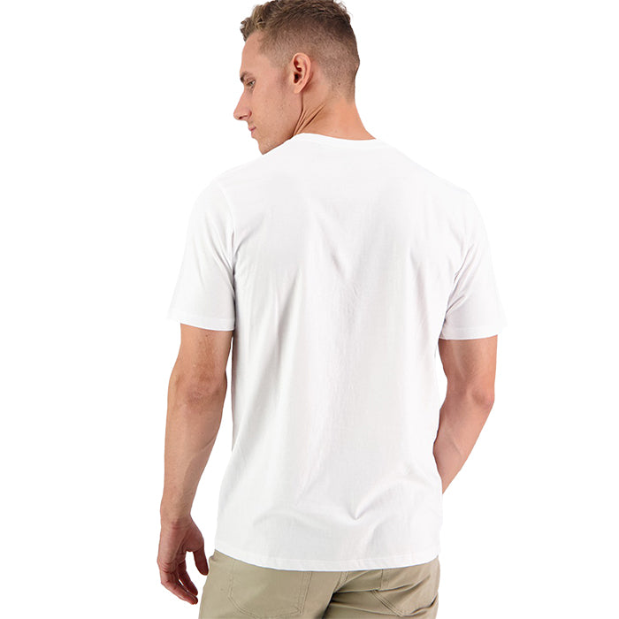 Swanndri Men's Duval V2 Plain Pocket T-shirt - White