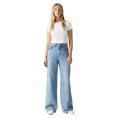 Levi's Women's Cinch Baggy Jeans - Invested Indigo