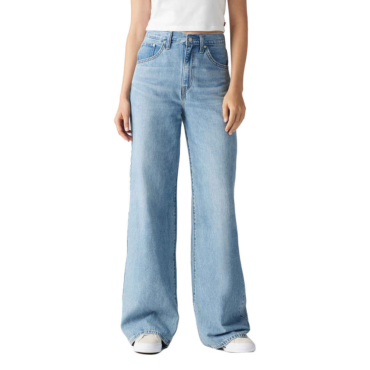 Levi's Women's Cinch Baggy Jeans - Invested Indigo