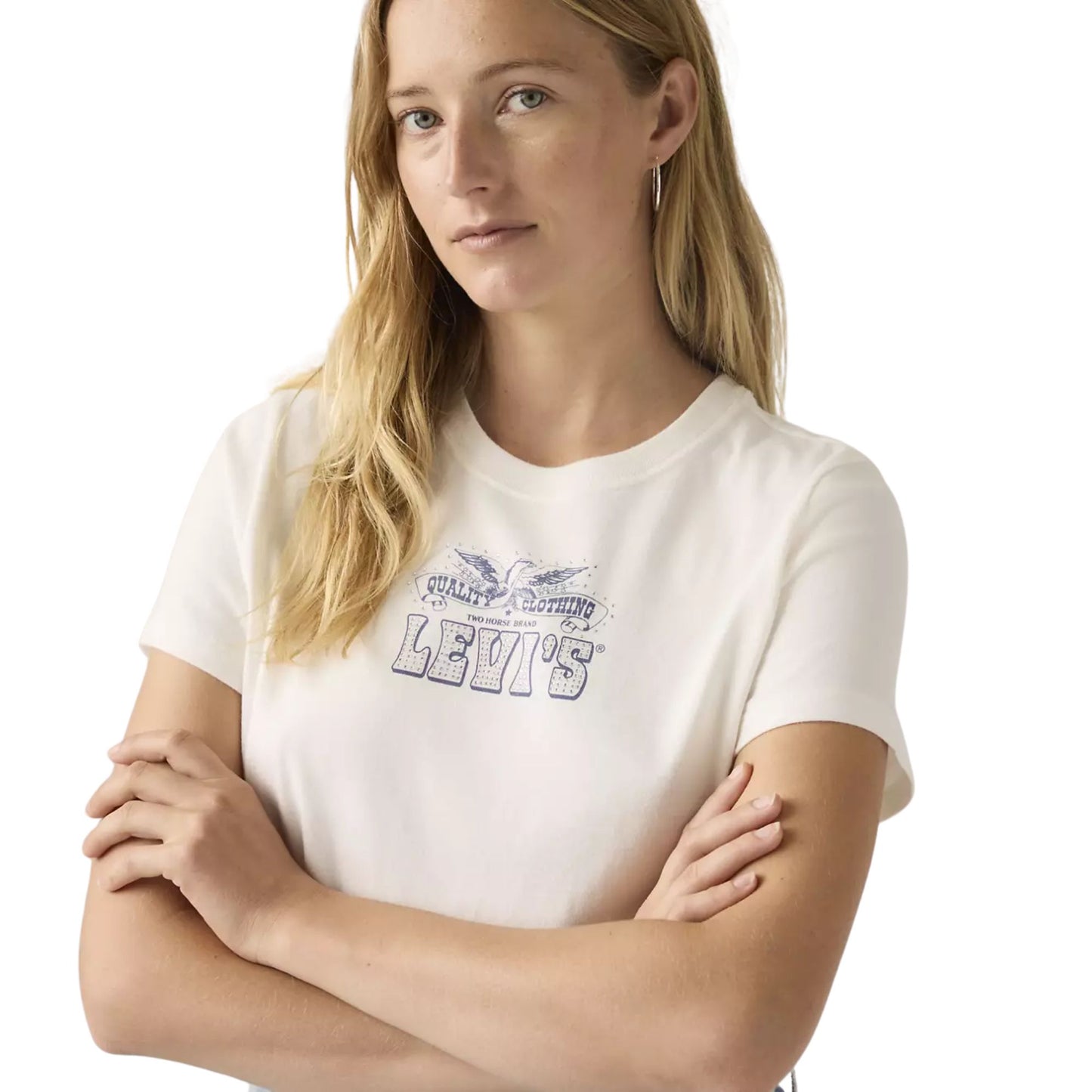 Levi's Women's GR Favourite Tee - Rhinestone Eagle