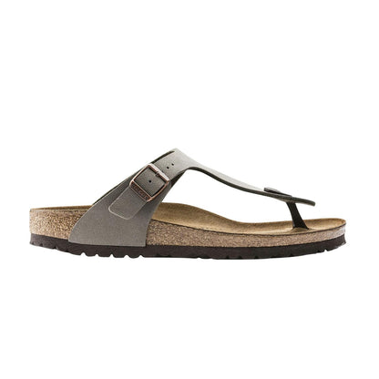 Birkenstock Gizeh BirkiBuc Regular - Stone