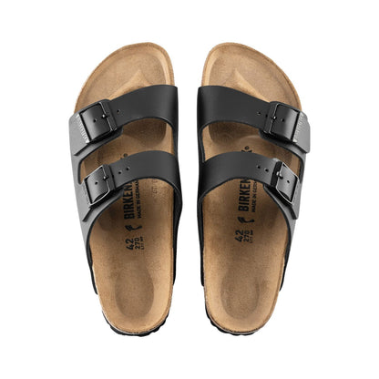 Birkenstock Arizona Smooth Leather Regular - Black