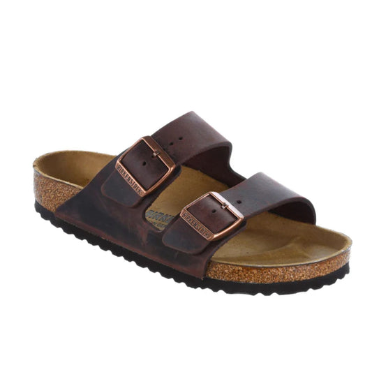 Birkenstock Arizona Oiled Leather Regular -  Habana