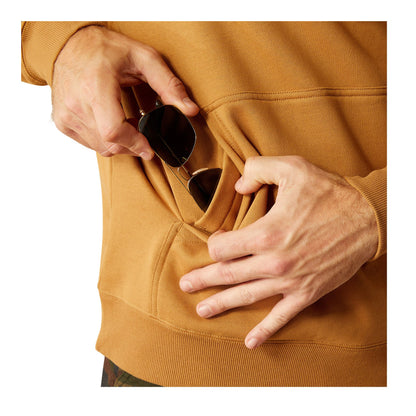 Ariat Men's Rebar Workman Hardhead Hoodie - Bistro