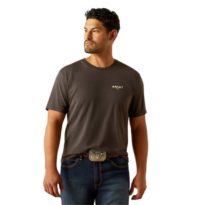 Ariat Men's Explore Circle S/S Tee - Vintage Black