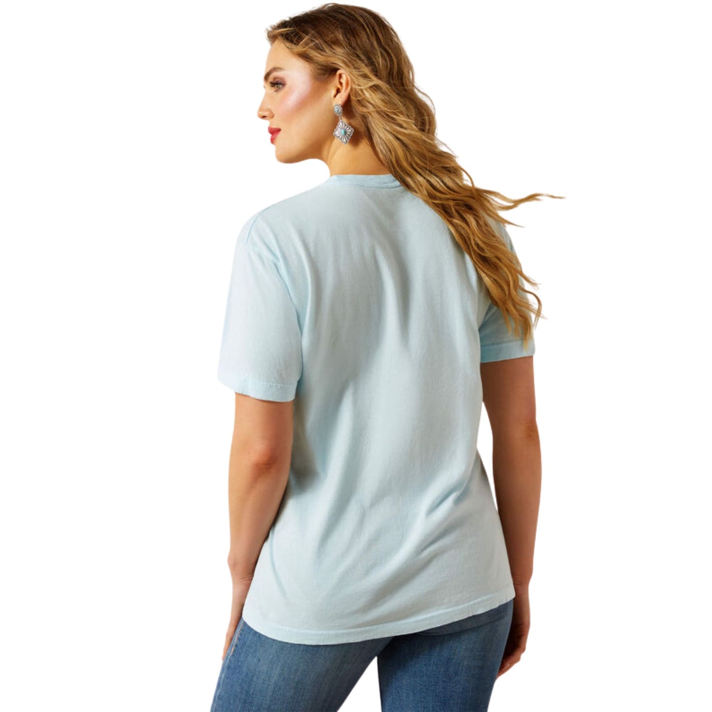 Ariat Women's  Another Day T-Shirt - Vintage Lagoon