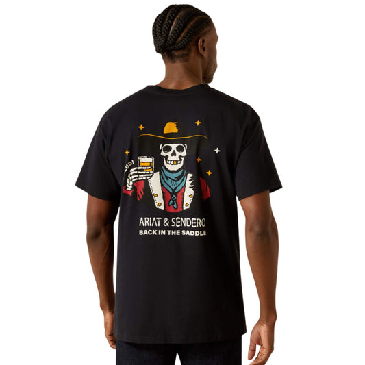 Ariat Men’s Sendero When Life Gives You Agaves S/S Tee - Black