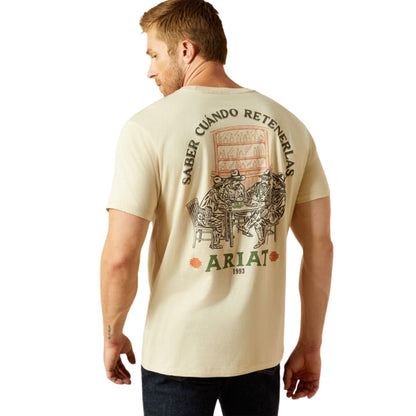 Ariat Men's Mezcal Mezclilla  S/S Tee - Natural