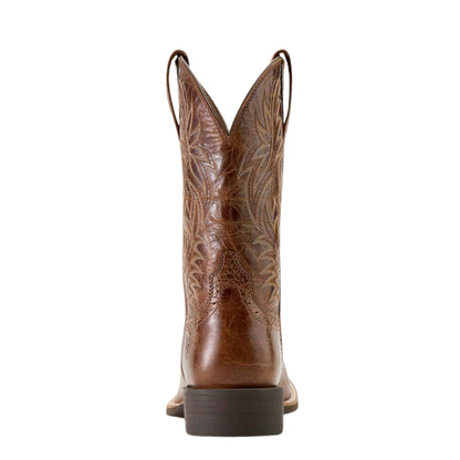 Ariat Men's Sport Wide Square Toe Boots - Dark Tan