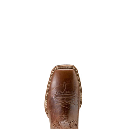 Ariat Men's Sport Wide Square Toe Boots - Dark Tan