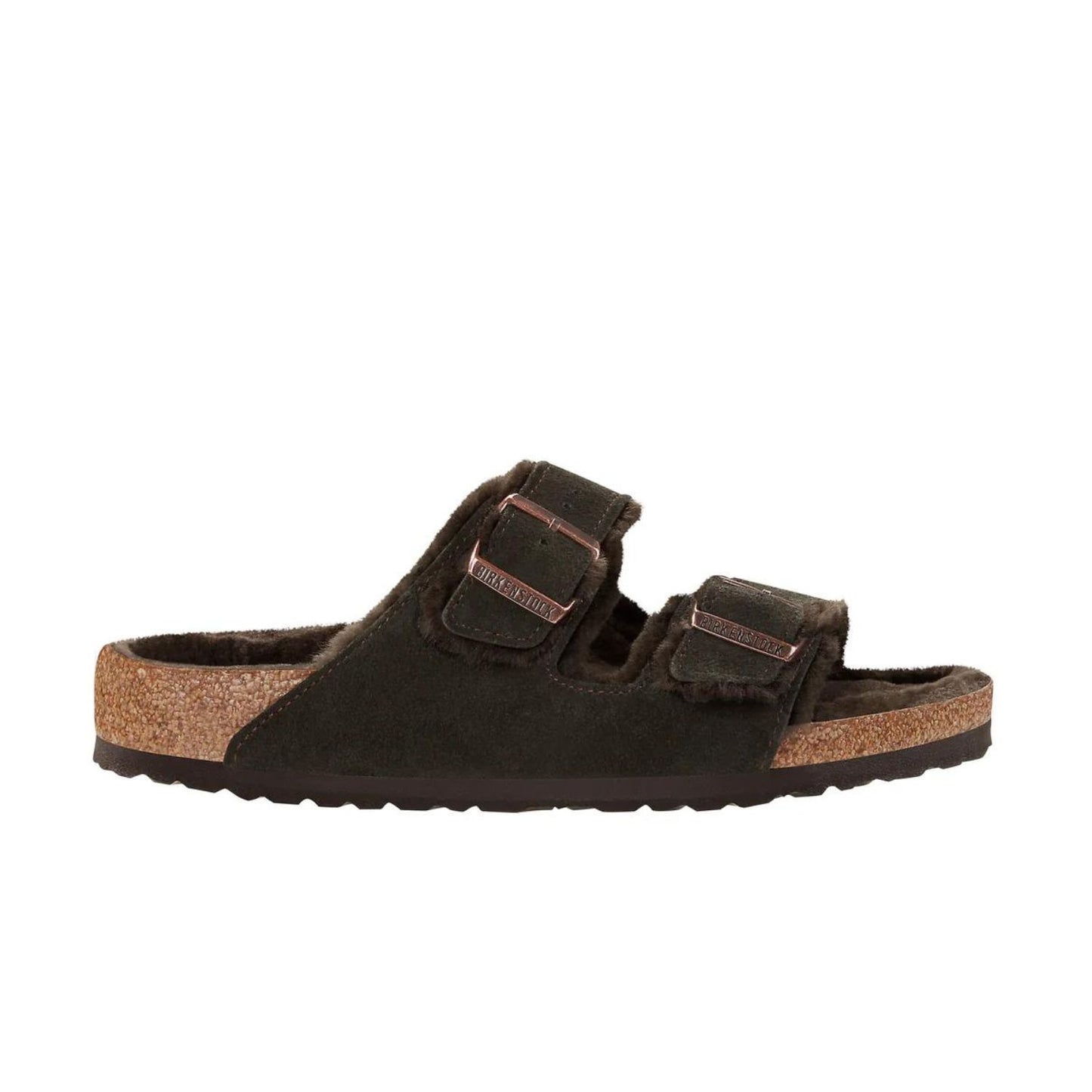 Birkenstock Arizona Shearling  Suede Leather/Shearling Regular - Mocca