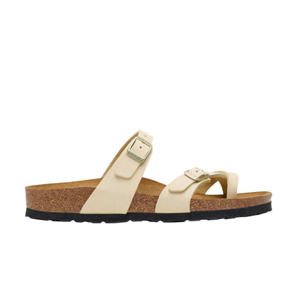 Birkenstock Mayari Nubuck Leather Regular - Ecru