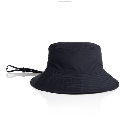 AS Colour Nylon Wide Brim Bucket Hat - Navy