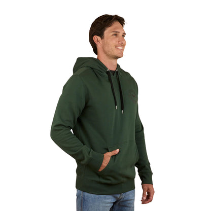 Ringers Western Signature Bull Men's Pullover Hoodie -Pine