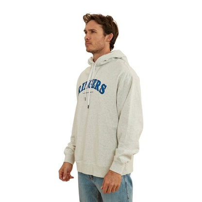 Ringers Western Princeton Men's Hoodie - Light Grey Marle