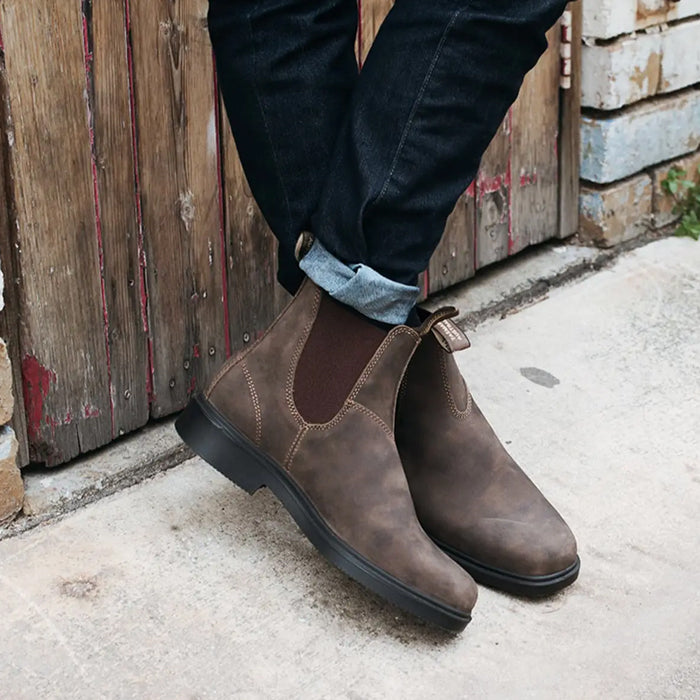 Blundstone Unisex 1306 Chelsea Boots Rustic Brown LOD Store