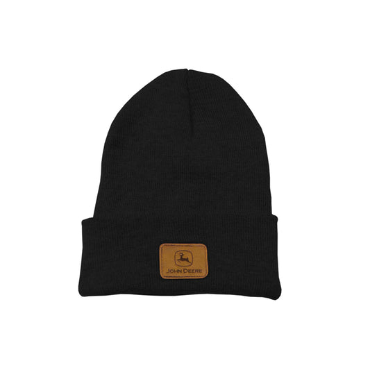John Deere JD Men's Beanie - Black