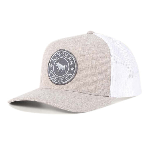 Ringers Western Signature Bull Trucker Cap - Grey Marle