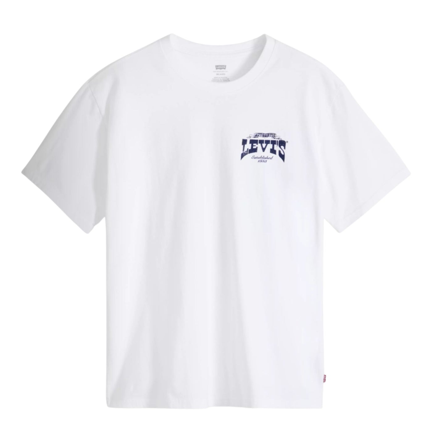 Levi's S/S Relaxed Fit Tee Archival Cowboy - White