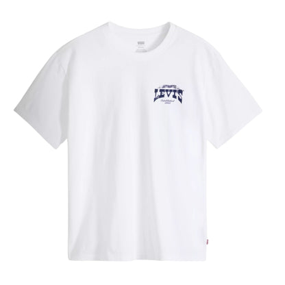 Levi's S/S Relaxed Fit Tee Archival Cowboy - White