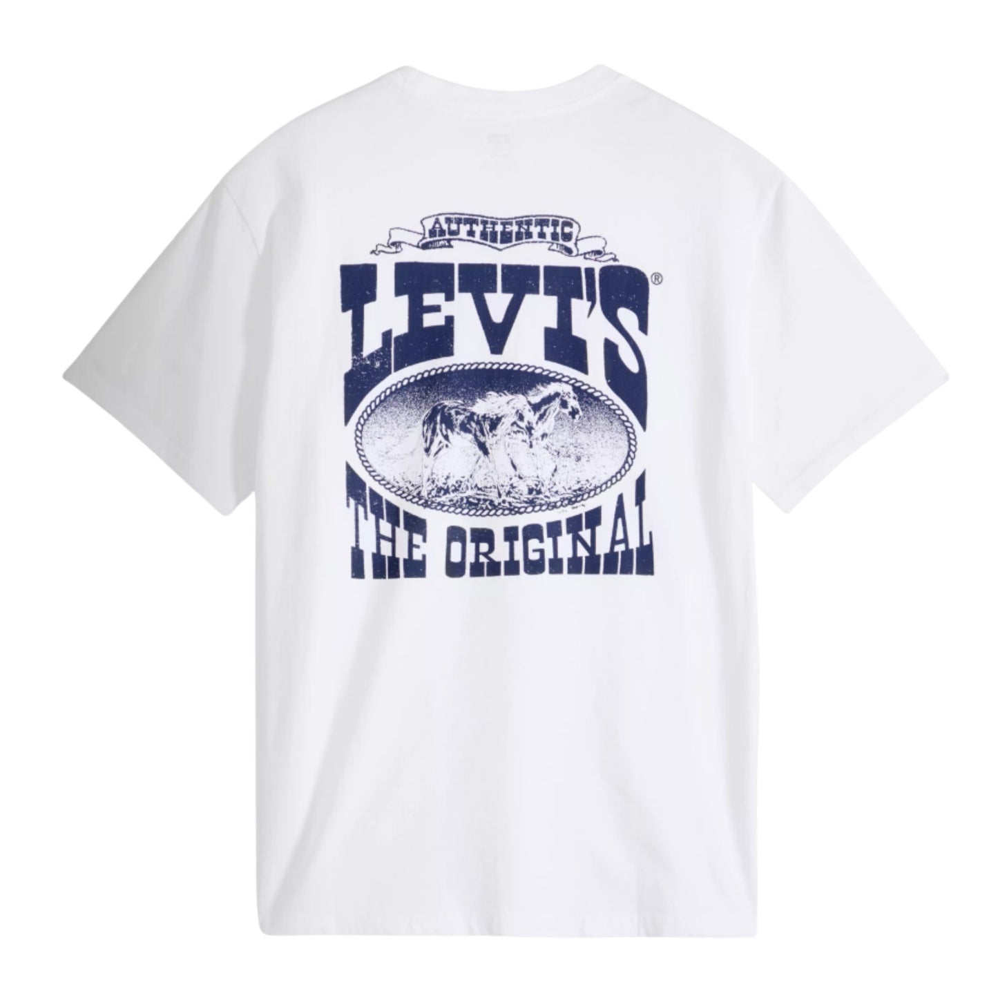 Levi's S/S Relaxed Fit Tee Archival Cowboy - White