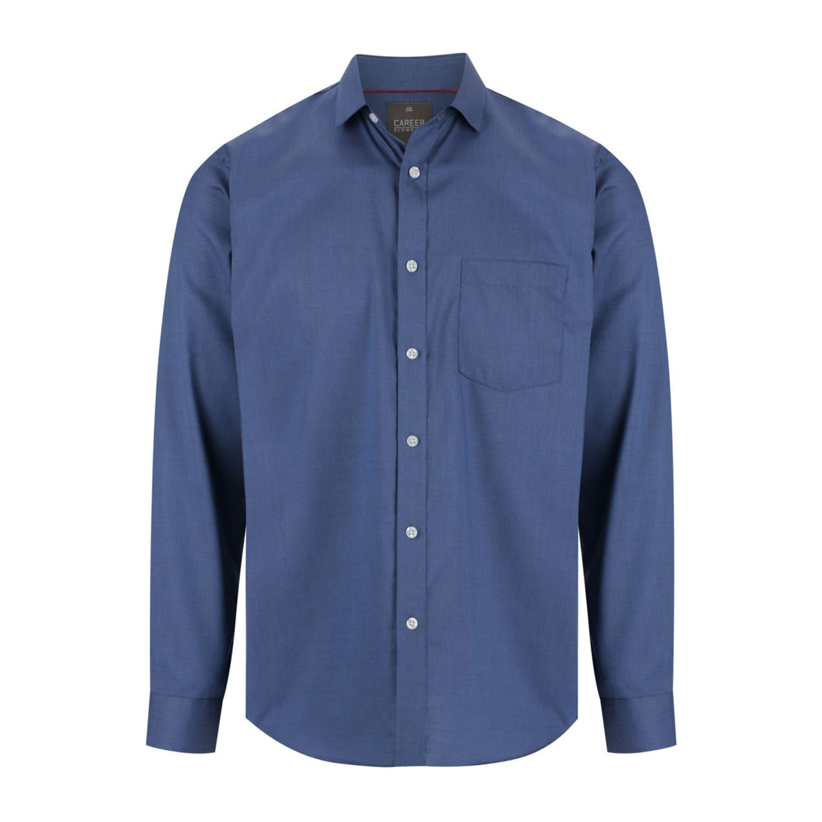 Gloweave Balmoral Cotton Blend L/S Shirt - Navy