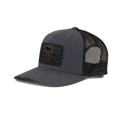 Ringers Western Awol Trucker Cap - Charcoal/Black