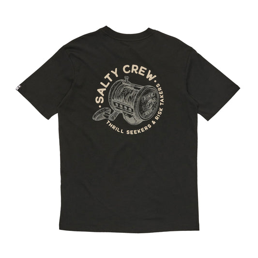 Salty Crew Reel Good Premium S/S Tee - Black