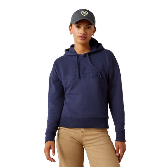 Ariat Women's Just Hoodie - Navy Eclipse