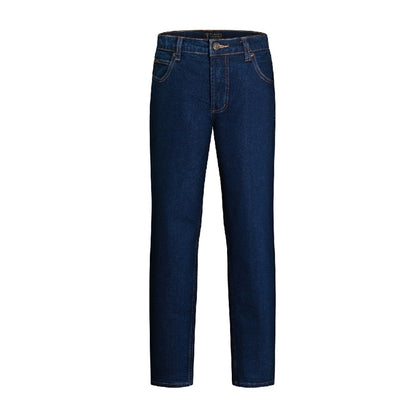 Pilbara Men's Cotton Denim Jean - Blue Stone Wash