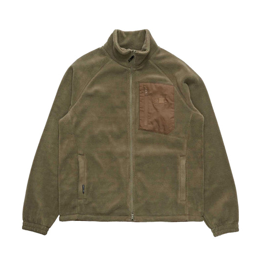 Salty Crew Drag Polar Zip SC Fleece - Dusty Olive