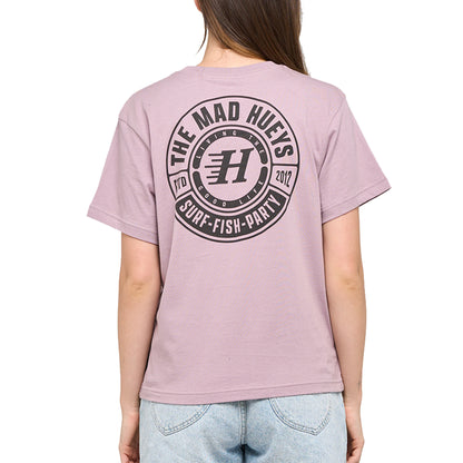 The Mad Hueys Women's Living Hueys S/S Tee - Dusty Lilac