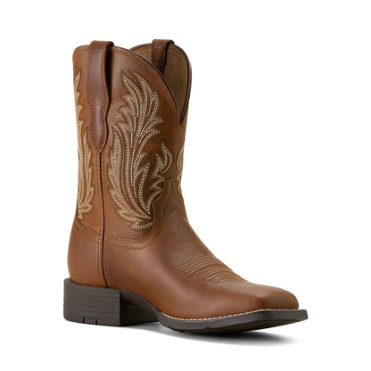 Ariat Women’s Round Up Filly Western Boots - Sorrel Crunch