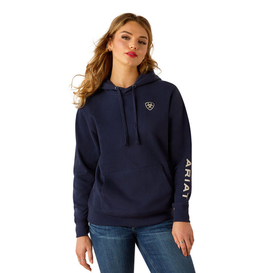 Ariat Women's Logo 2.0 Hoodie - Black Iris