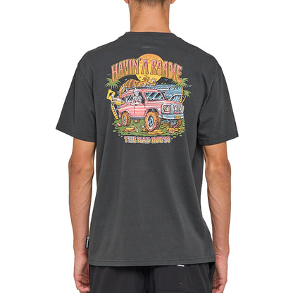 The Mad Hueys Rodie S/S Tee - Vintage Black