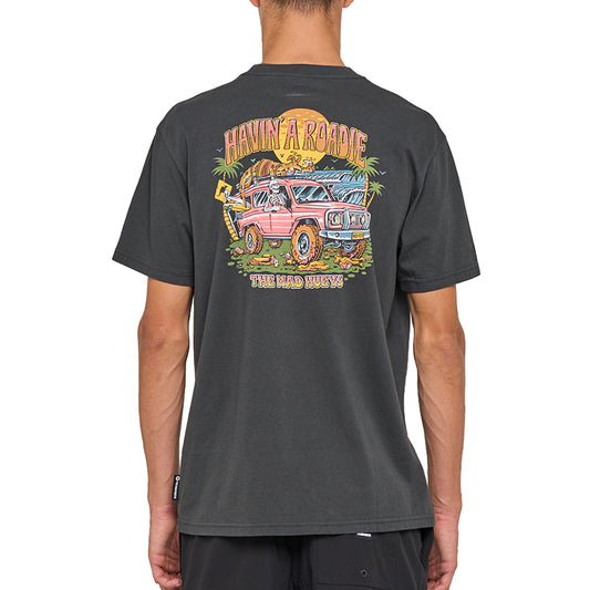 The Mad Hueys Rodie S/S Tee - Vintage Black