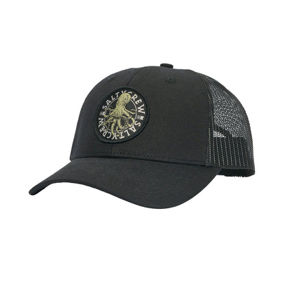 Salty Crew Tentacles Retro Trucker - Black