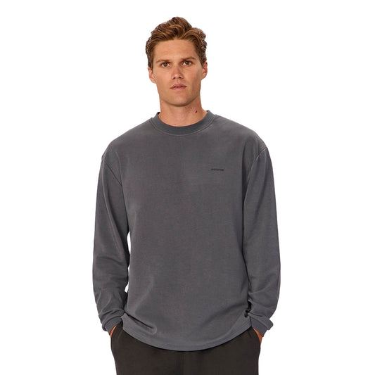 Industrie The Newport L/S Tee – Slate
