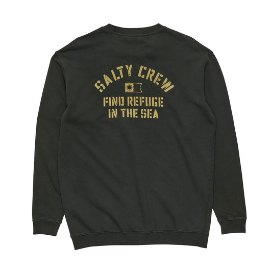 Salty Crew Even Kneel MW Crew - Vintage Black