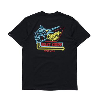 Salty Crew Neon Sign Premium S/S Tee - Black