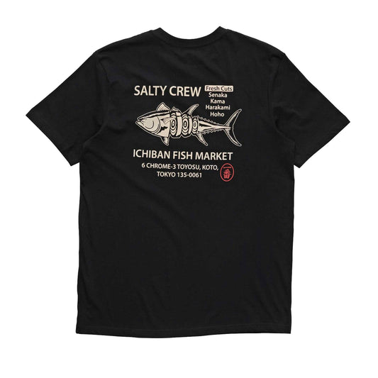 Salty Crew Ichiban Premium S/S Tee - Black