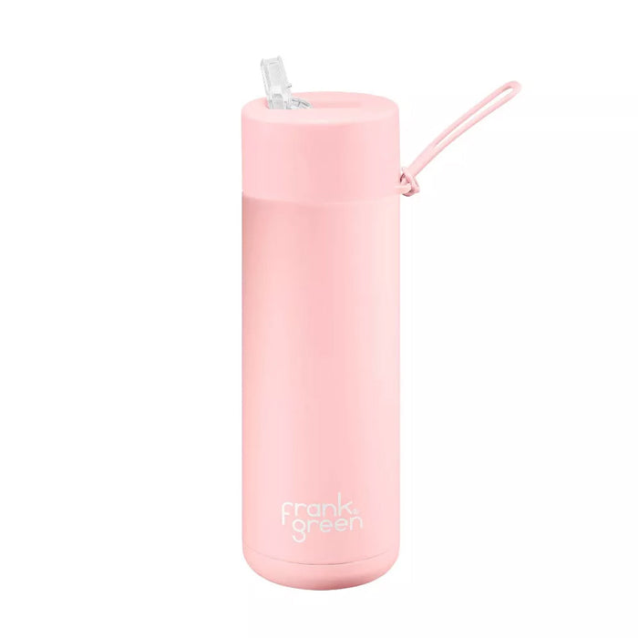 Frank Green 20oz Ceramic Reusable Bottle - Sky Blue