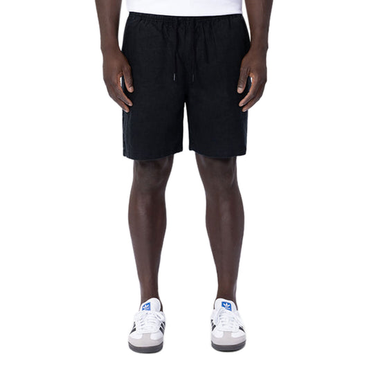 Industrie The Marina Linen Short - Black